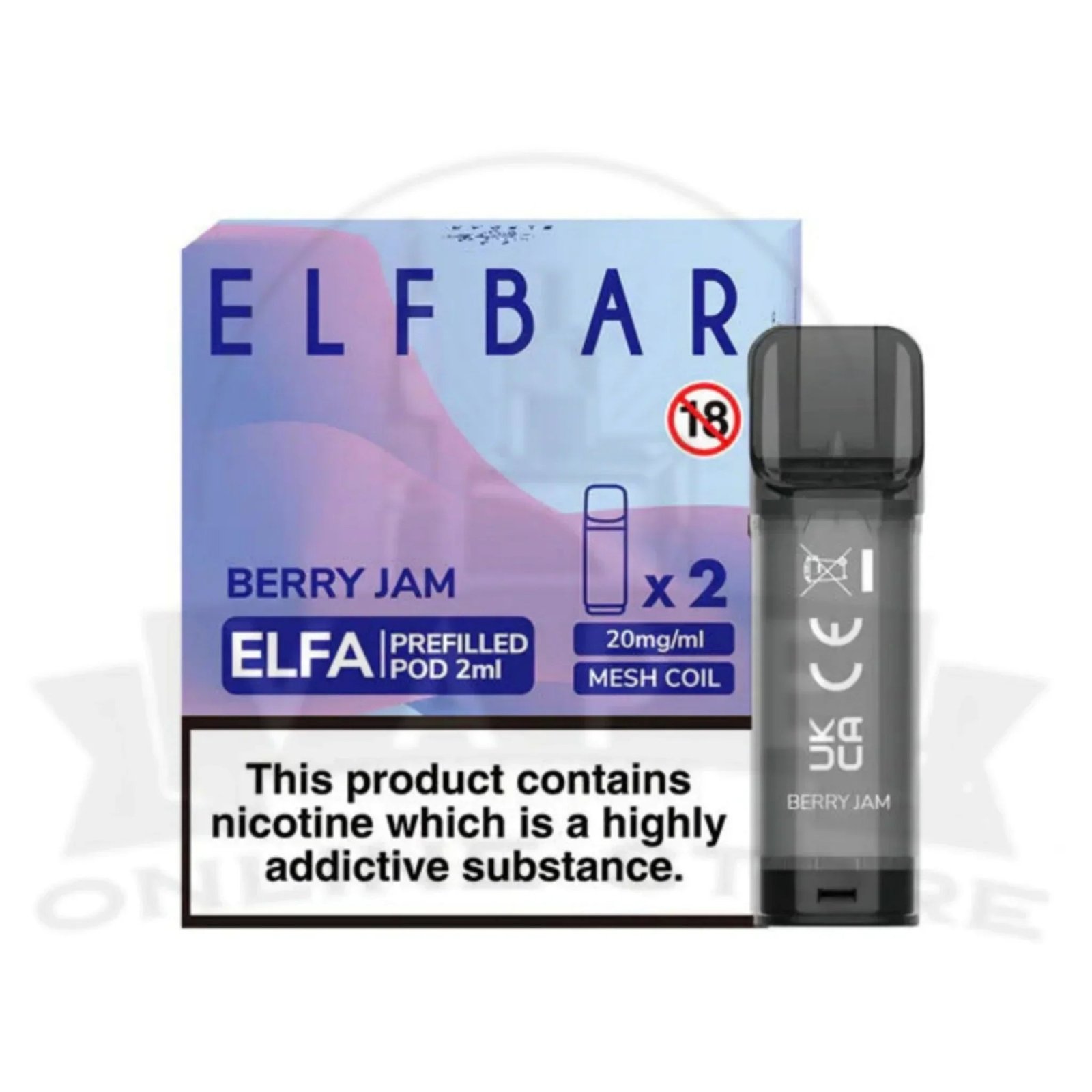 Berry Jam Elfa Pre-filled Pods By Elf Bar