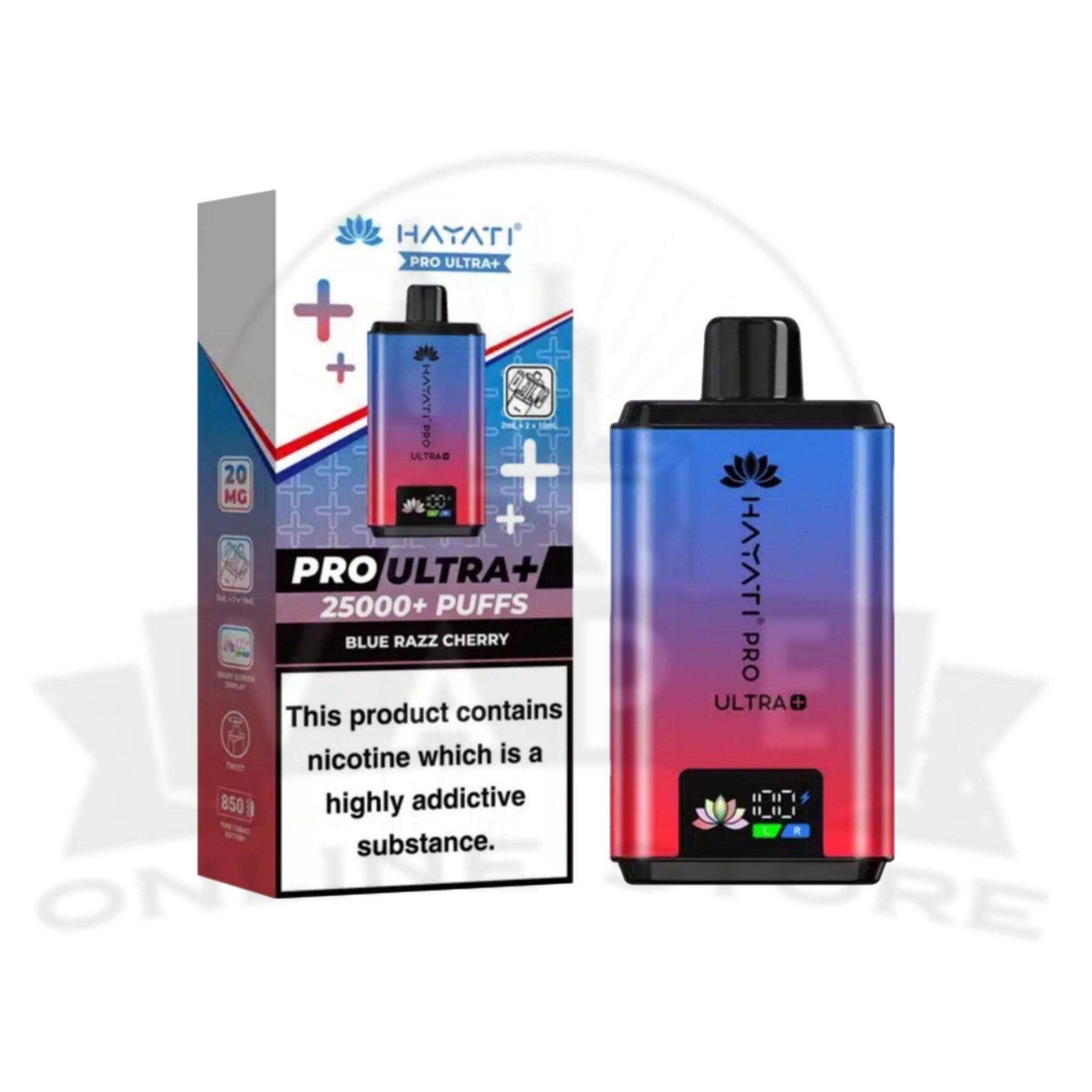 hayati pro ultra plus 25000 prefilled pod vape kit | instock