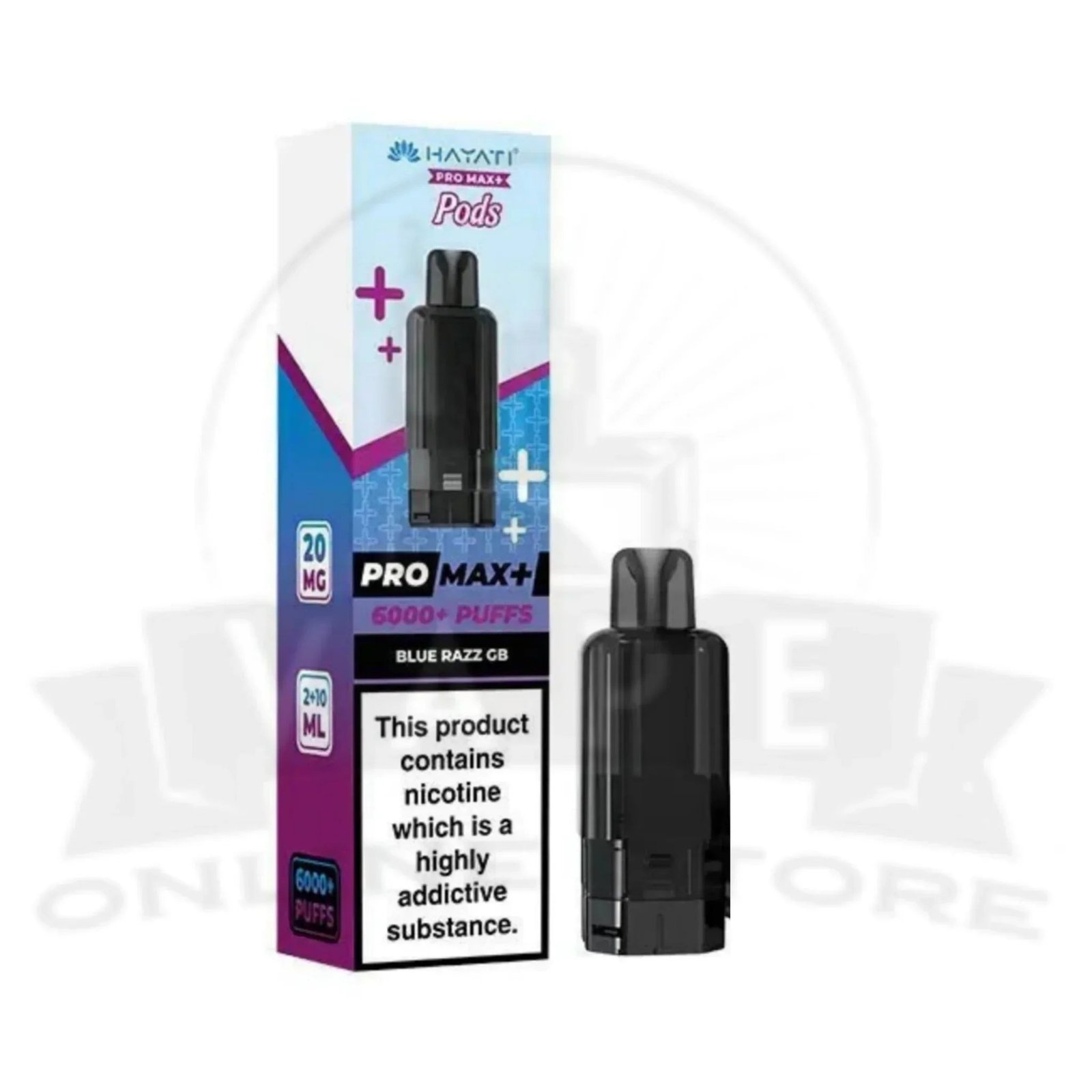 Hayati Pro Max Plus 6000 Puffs Replacement Pods - Image 3