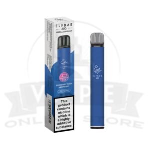 Blueberry Sour Raspberry Elf Bar 600 Puffs 20mg Reusable Vape Pod Kit