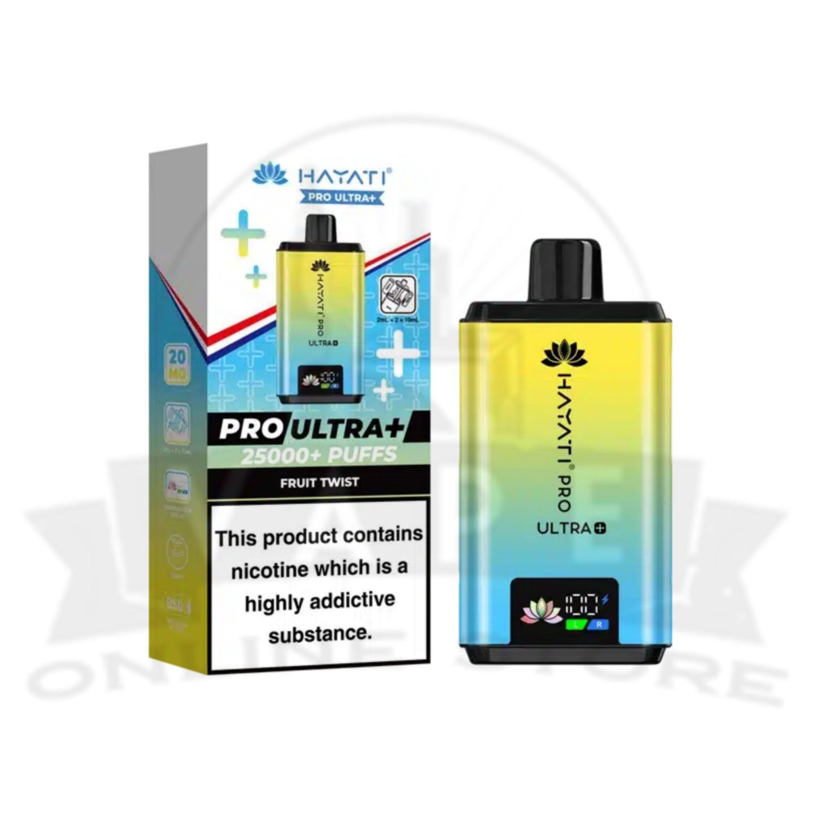 hayati pro ultra plus 25000 prefilled pod vape kit | instock