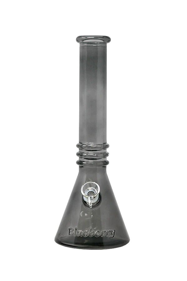 12“ Blueberry Double Ring Soft Glass Beaker