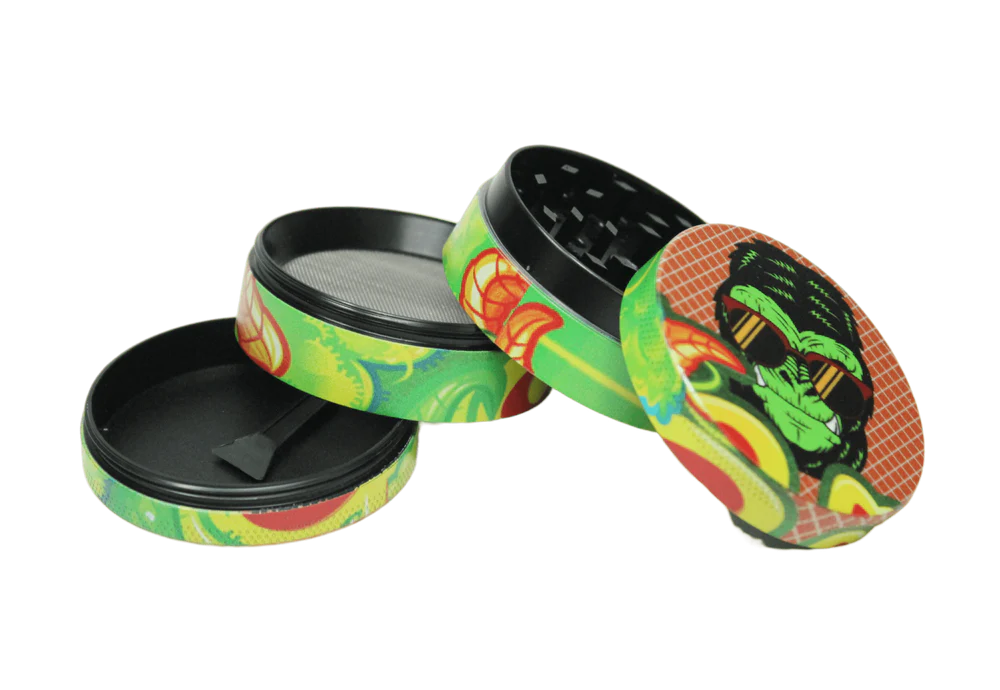 Gorilla Sativa Grinder 55mm 4-Piece - Image 2