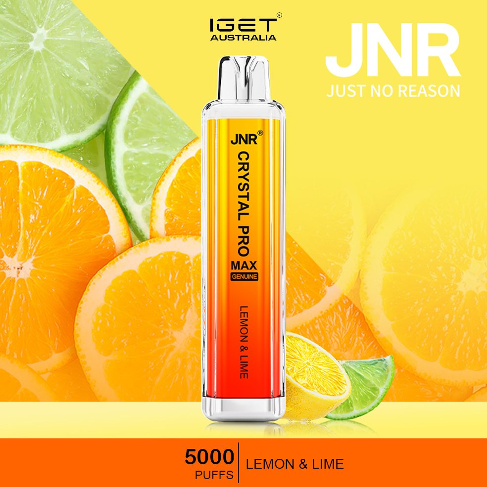 JNR CRYSTAL PRO MAX – LEMON & LIME – 5000 PUFFS
