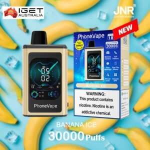 JNR PhoneVape BANANA ICE – 30000 PUFFS