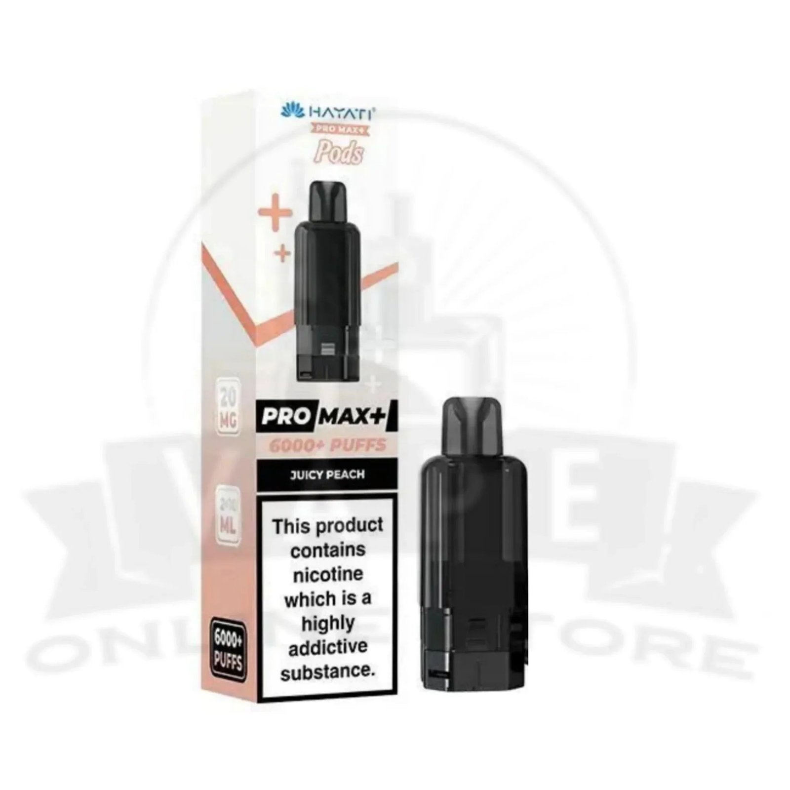 Hayati Pro Max Plus 6000 Puffs Replacement Pods - Image 2