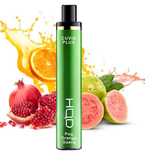 HQD CUVIE PLUS POD ORANGE GUAVA – 1200 PUFFS