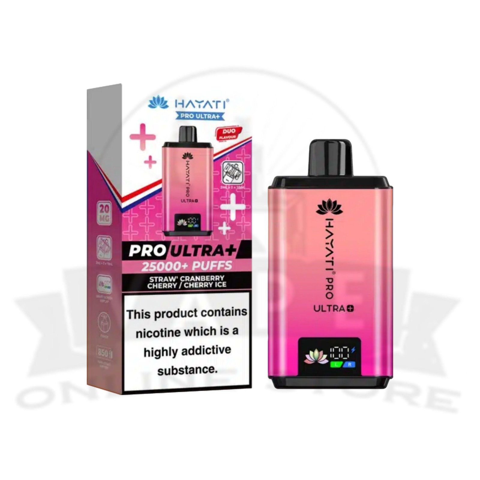 hayati pro ultra plus 25000 prefilled pod vape kit | instock