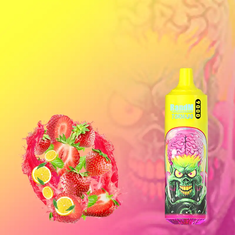 Pink Lemonade – RandM TORNADO – 9000 puffs 0% Nic - Image 2
