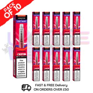 Strawberry Burst Lost Mary Crystal Pro 600 Puff Box Of 10