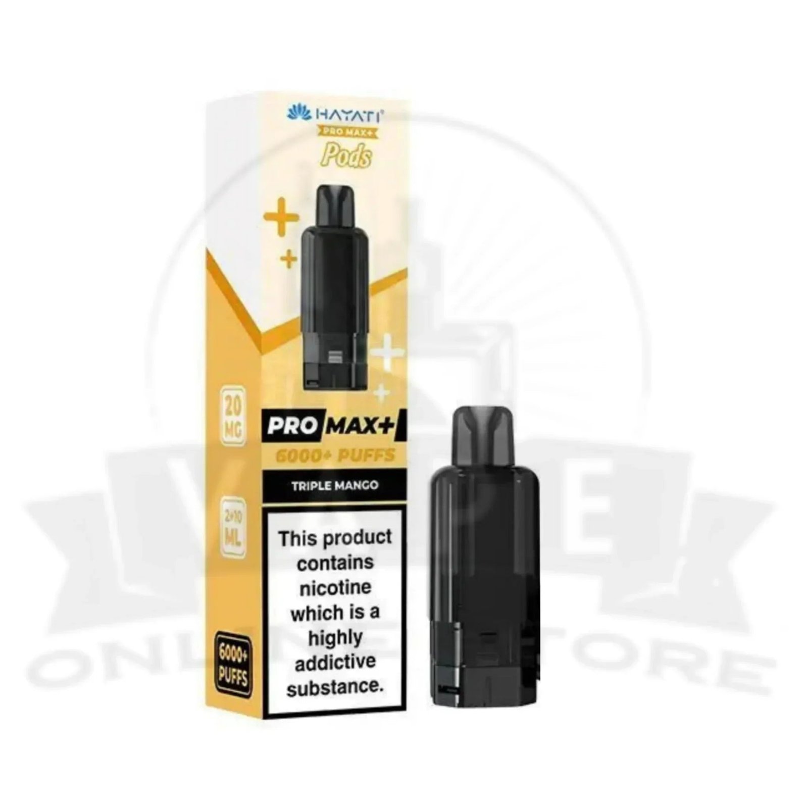 Hayati Pro Max Plus 6000 Puffs Replacement Pods - Image 4