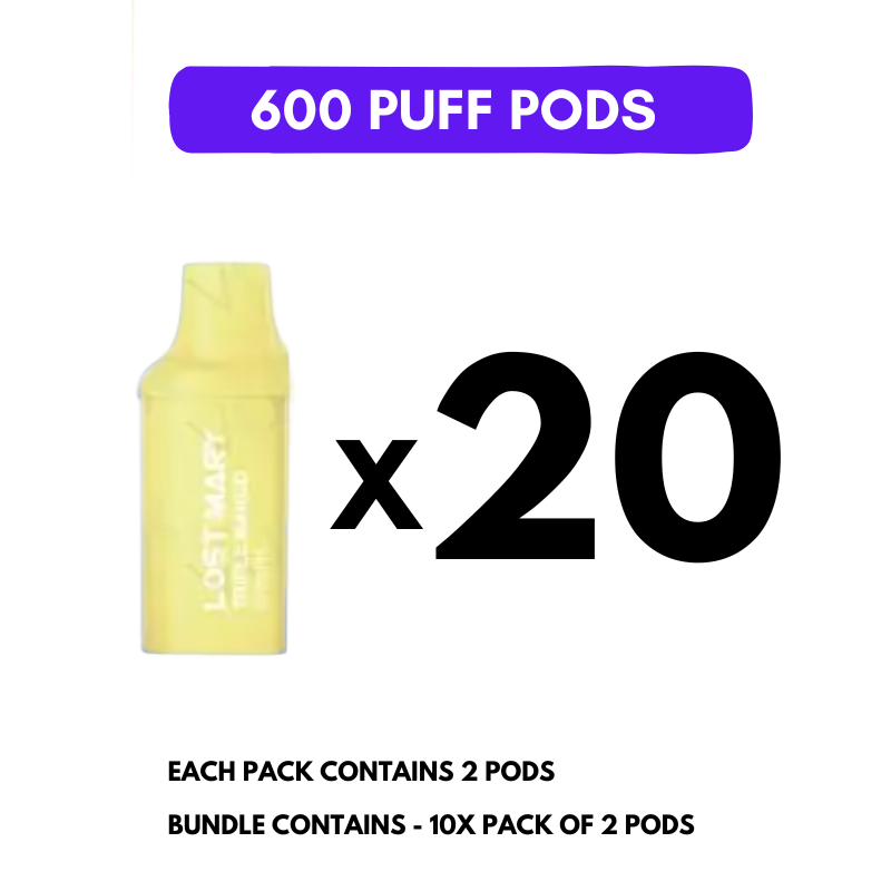 Triple Mango Lost Mary 600 Puff Replacement Pods Box Of 10 - Image 2