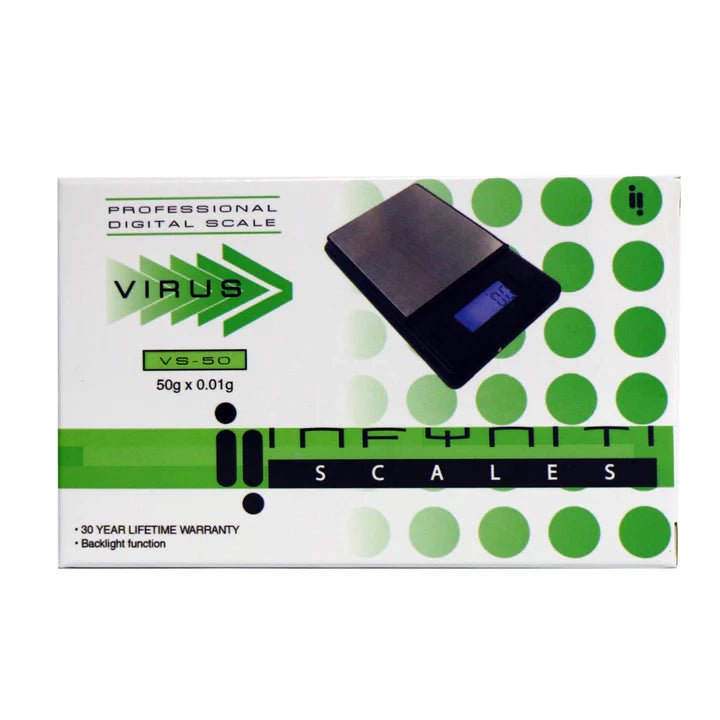 Infyniti Virus Digital Pocket Scale, 50g x 0.01g - (VS-50) - Image 2