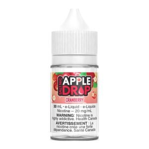 Apple Drop Salt E-Liquid - Cranberry 30ml