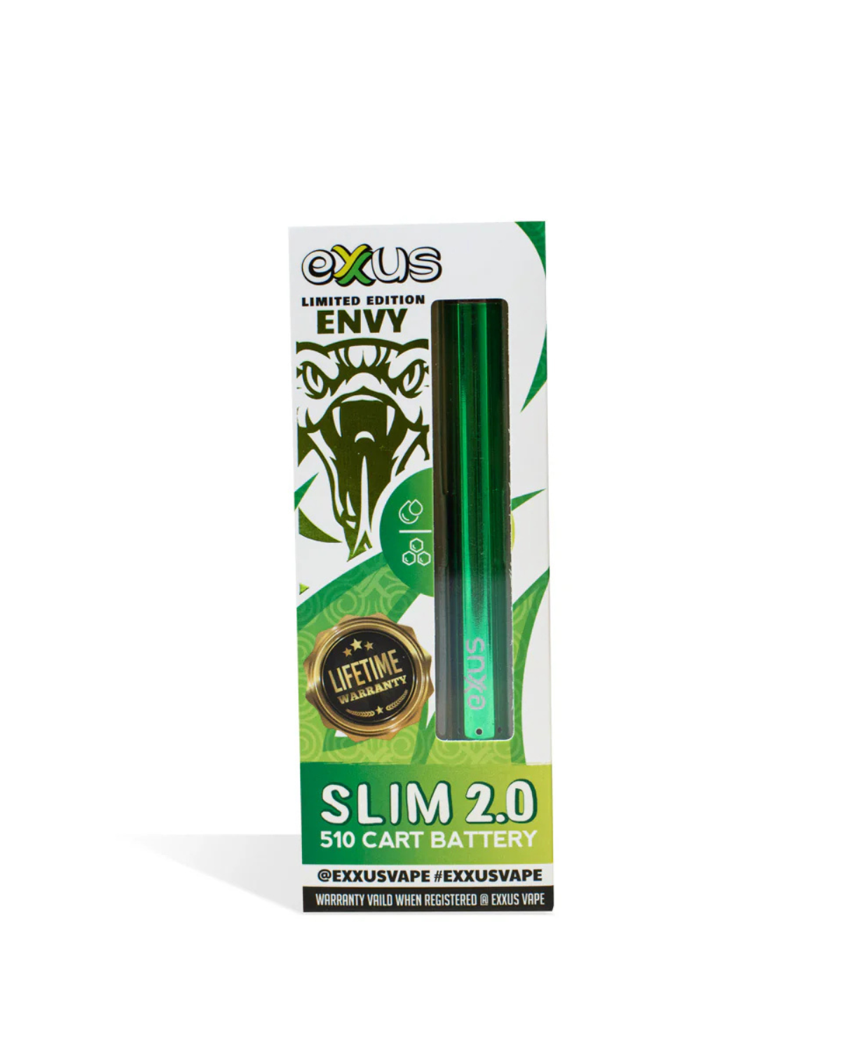 Exxus Vape Slim 2.0 Cartridge Battery