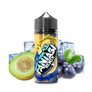 Remix Blueberry X Honeydew Ice 0mg 100ml – Fantasi