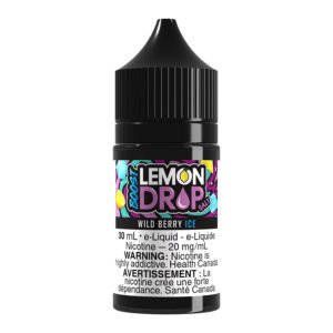 Lemon Drop Boost Salt Nic E-Liquid - Wild Berry Ice
