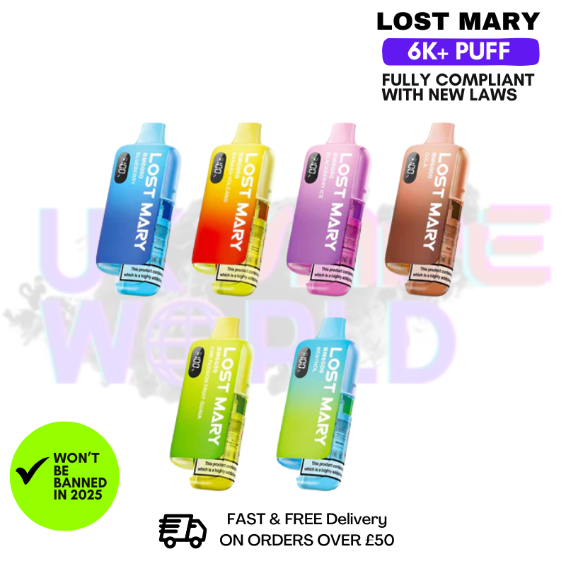 Lost Mary 6K Puff 6000 Pod Kit NEW - ONLY £10.99