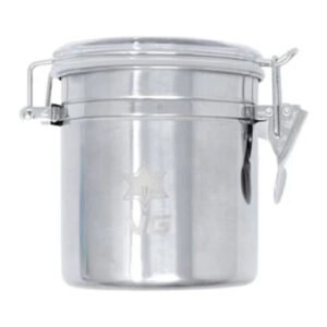 Nice Glass Stainless Metal Container