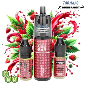 Randm Tornado CBD Strawberry Kush 15000 Puffs 1000mg