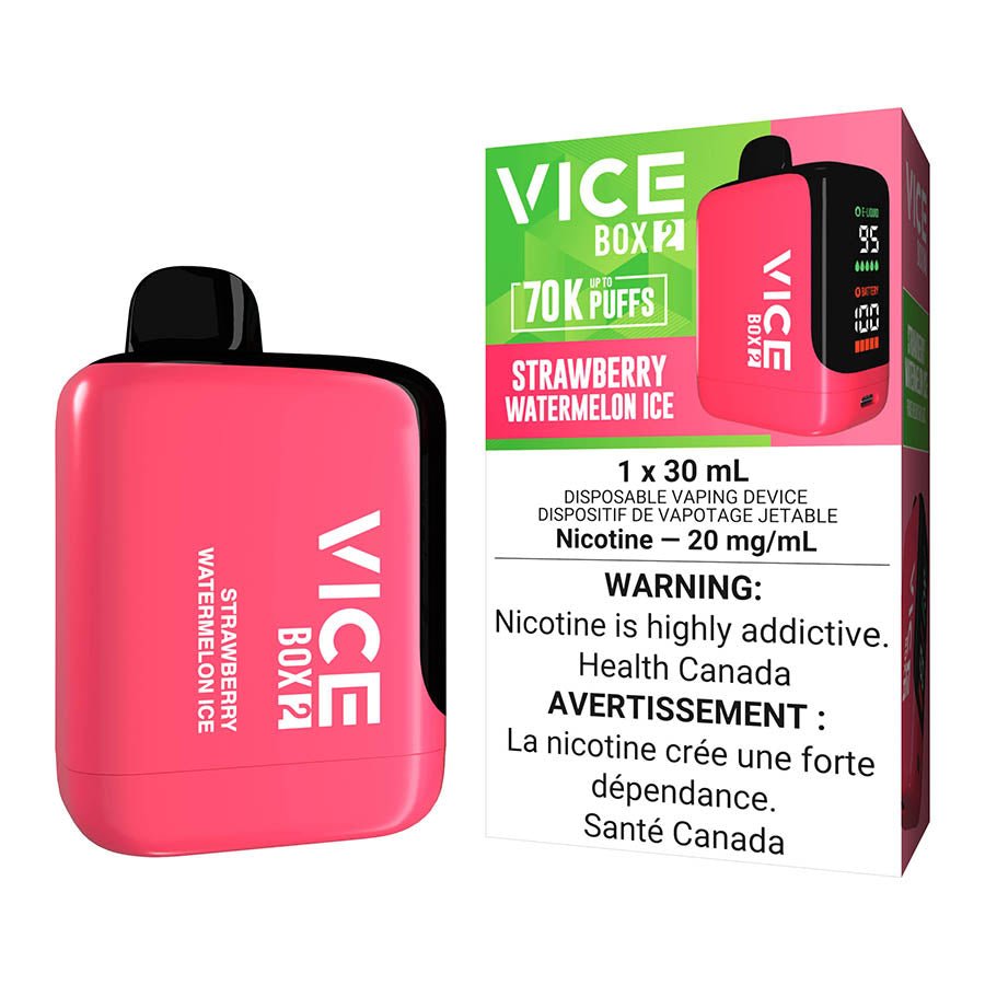 Vice Box 2 Disposable Vape Device - Strawberry Watermelon Ice