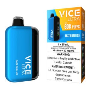 Vice Ultra Disposable Vape Device - Razz Rush Ice
