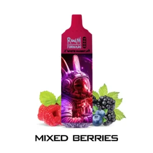 Mixed Berries – RandM TORNADO & White Rabbit – 9000 puffs